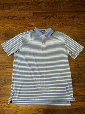 Peter Millar Summer Comfort Stripe Short Sleeve Golf Polo